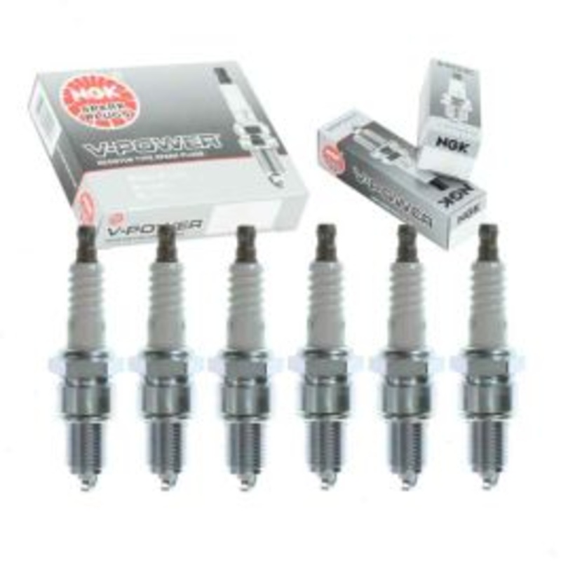 6 pc NGK V-Power Spark Plugs for 1982-1985 Toyota Celica 2.8L L6