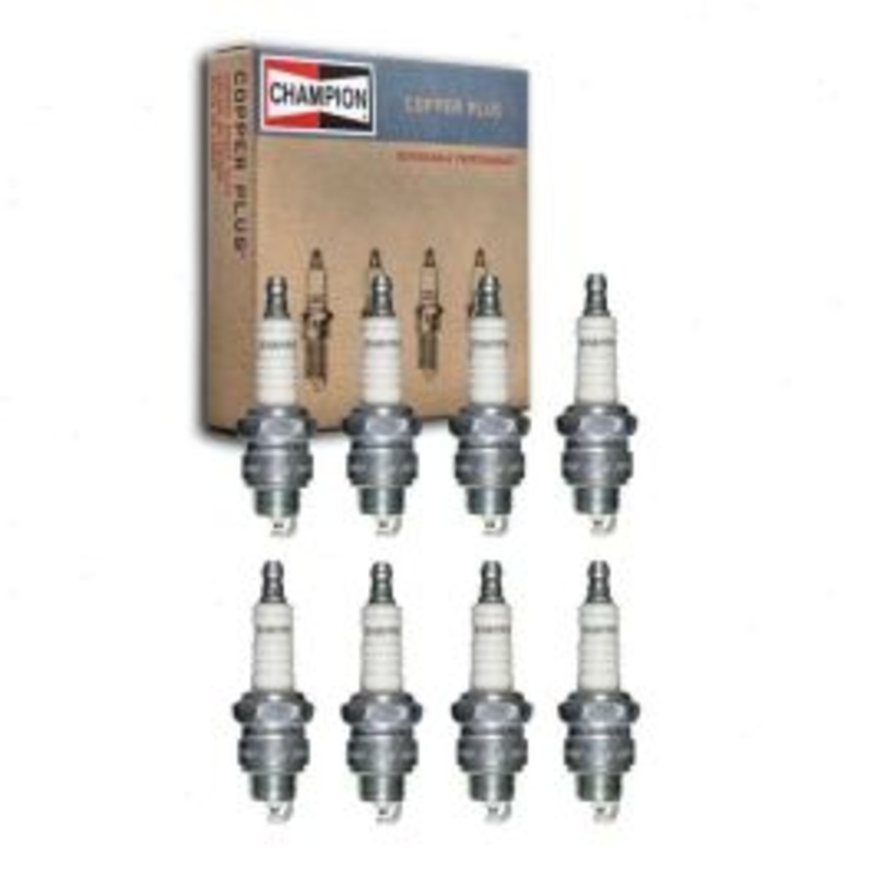 8 pc Champion Copper Plus Spark Plugs for 1959-1961 Chevrolet Parkwood 4.6L V8