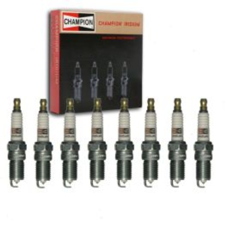 8 pc Champion Iridium Spark Plugs for 2000-2001 Workhorse FasTrack FT1260 5.7L V8