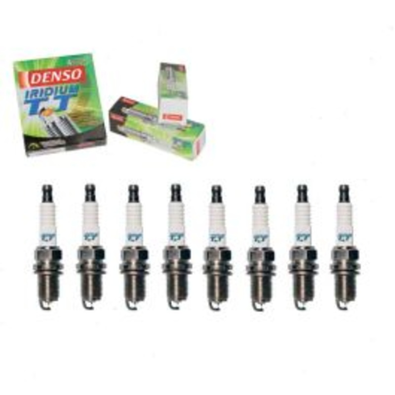 8 pc DENSO Iridium TT Spark Plugs for 1986-1990 Chevrolet Caprice 5.0L V8