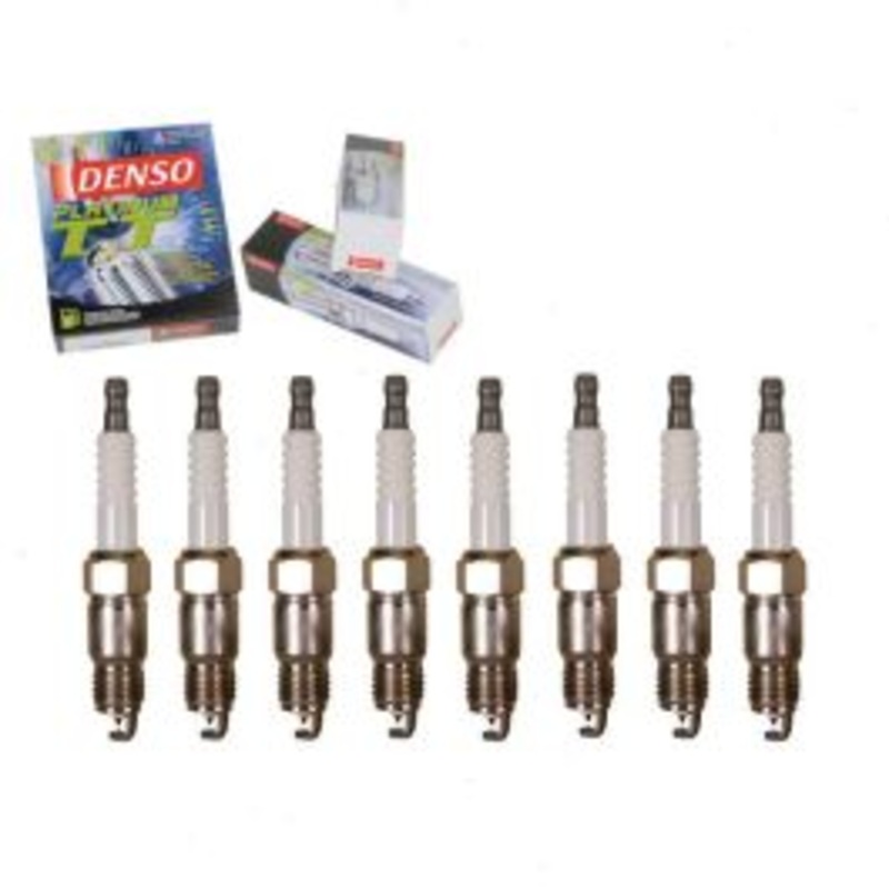 8 pc DENSO Platinum TT Spark Plugs for 1986 Chevrolet K5 Blazer 5.0L V8