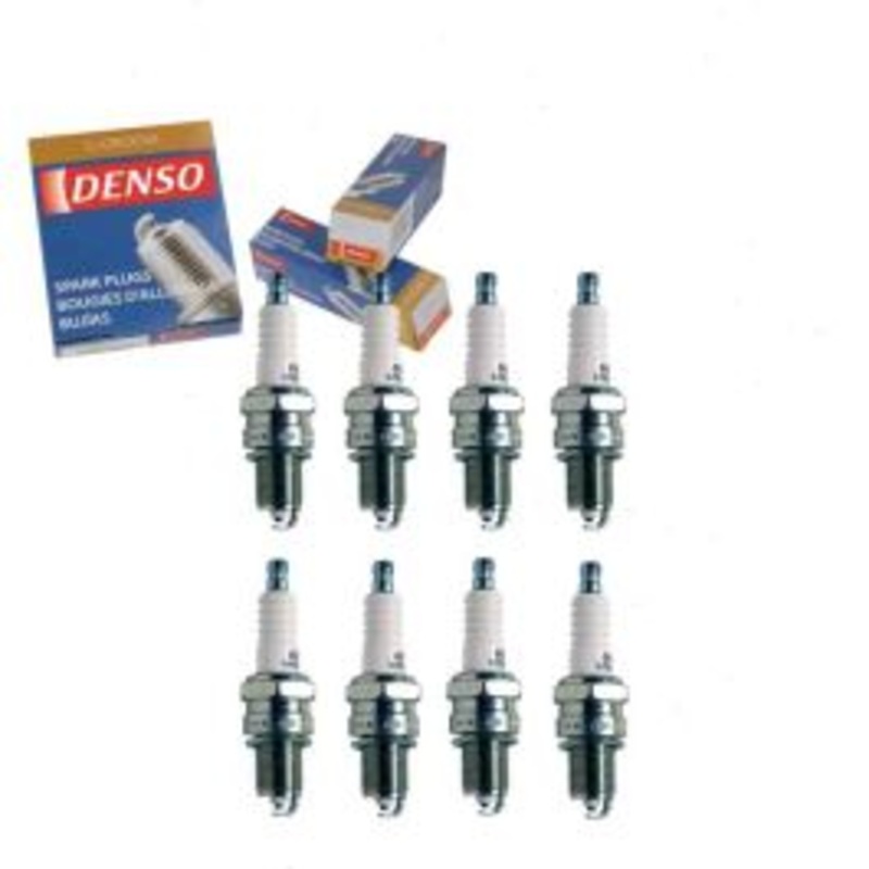8 pc DENSO Standard U-Groove Spark Plugs for 1964-1976 Plymouth Valiant 4.5L 5.2L 5.9L V8