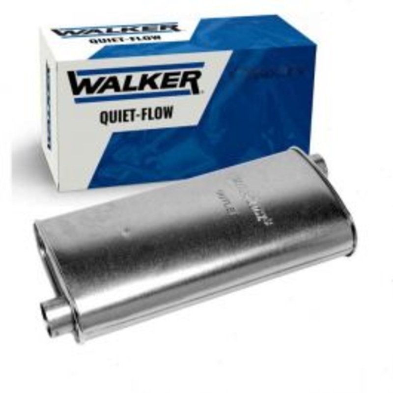 Walker Quiet-Flow Exhaust Muffler for 1977-1987 Cadillac DeVille 4.1L 6.0L 7.0L V8