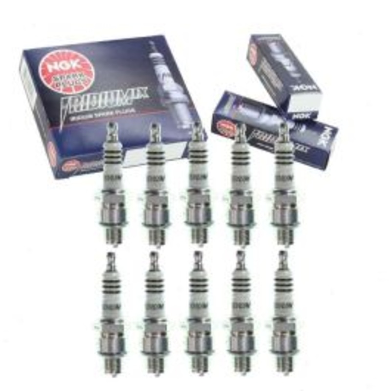 10 pc NGK Iridium IX 6692 BR10HIX Spark Plugs
