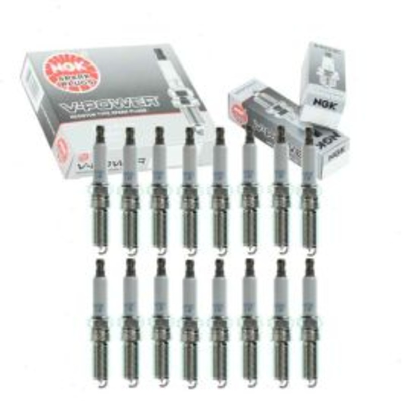 16 pc NGK V-Power Spark Plugs for 2006-2010 Dodge Charger 6.1L V8