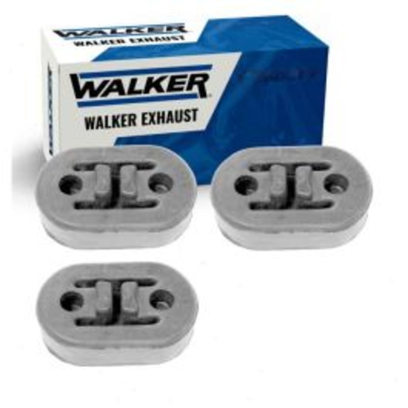 3 pc Walker Muffler Exhaust System Insulators for 1990-1994 Eagle Talon 2.0L L4