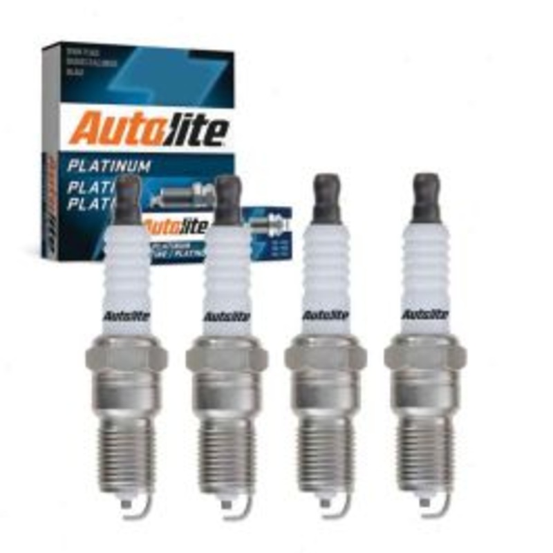 4 pc Autolite Platinum Spark Plug for 1987-1991 Peugeot 505 2.2L L4