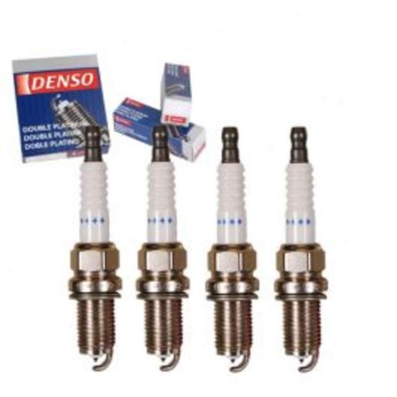 4 pc DENSO Double Platinum Spark Plugs for 2000-2002 Audi TT Quattro 1.8L L4