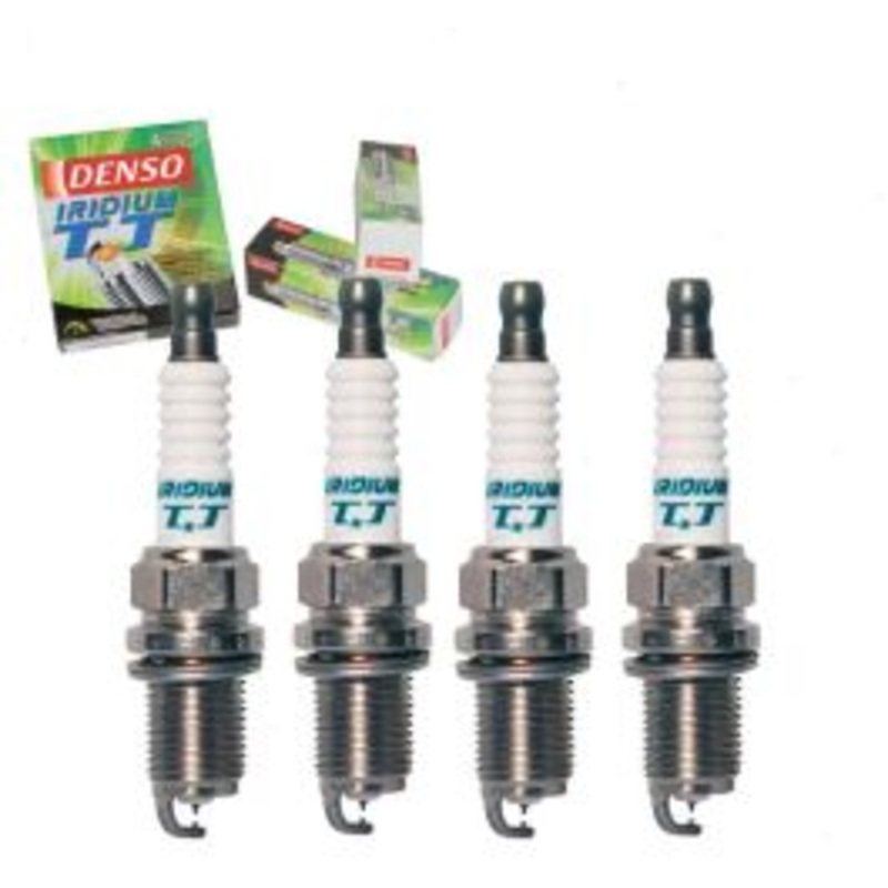 4 pc DENSO Iridium TT Spark Plugs for 1999-2003 Dodge Stratus 2.0L 2.4L L4