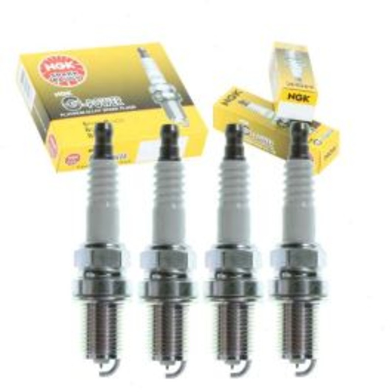 4 pc NGK G-Power Spark Plugs for 1988-1989 Mazda 323 1.6L L4