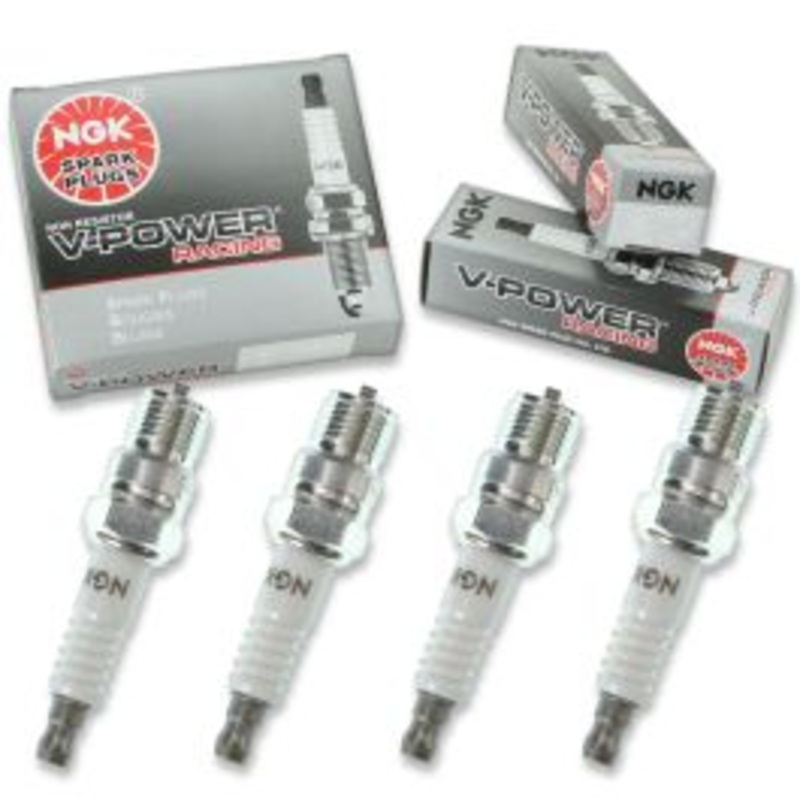 4 pc NGK V-Power Racing 2817 R5673-7 Spark Plugs