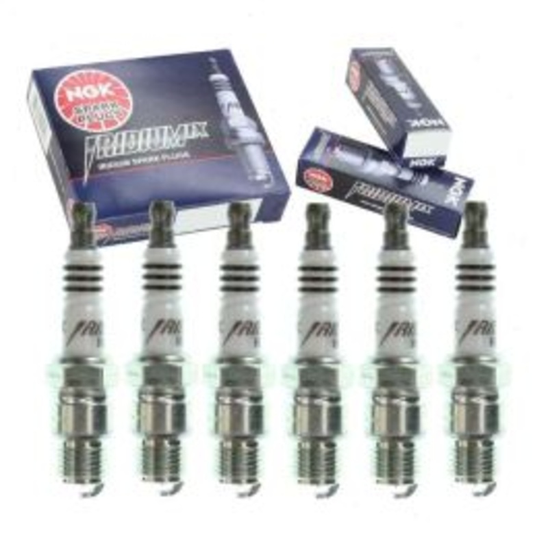 6 pc NGK Iridium IX Spark Plugs for 1975 GMC P25 4.8L L6