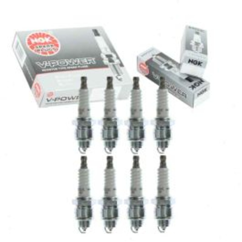 8 pc NGK V-Power Spark Plugs for 1974-1978 Dodge Ramcharger 6.6L 7.2L V8