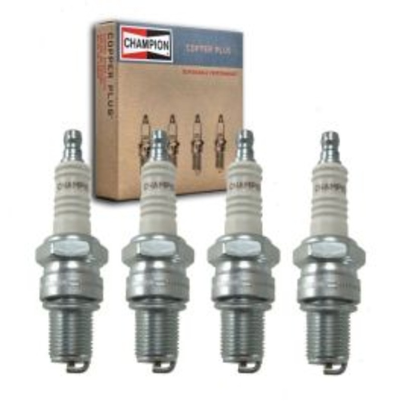 4 pc Champion Copper Plus Spark Plugs for 1946-1953 Riley 2 1 2 Litre 2.4L L4