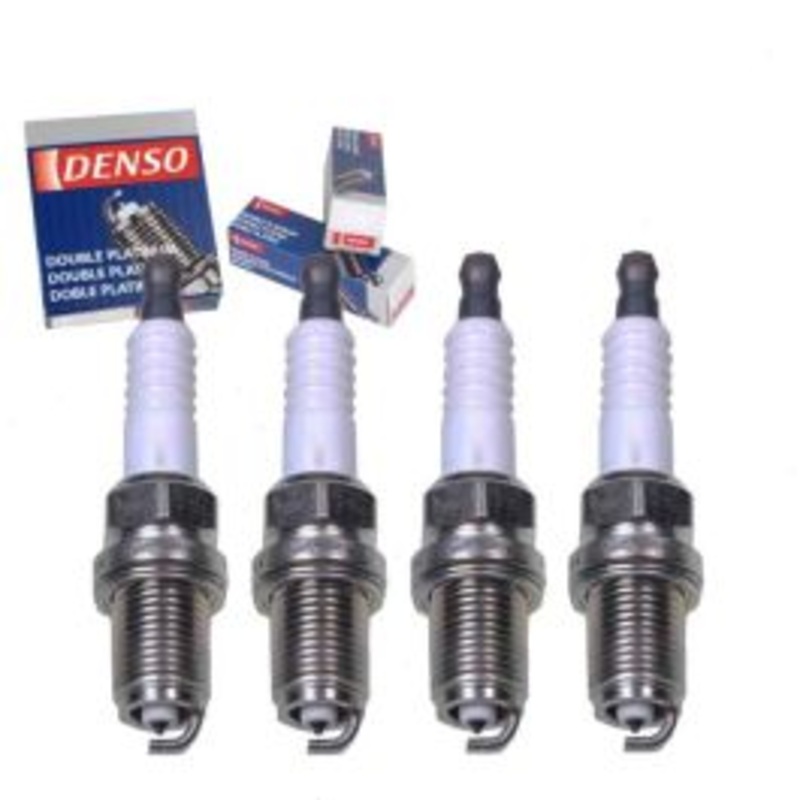 4 pc DENSO Double Platinum Spark Plugs for 2013-2017 Chevrolet Sonic 1.8L L4