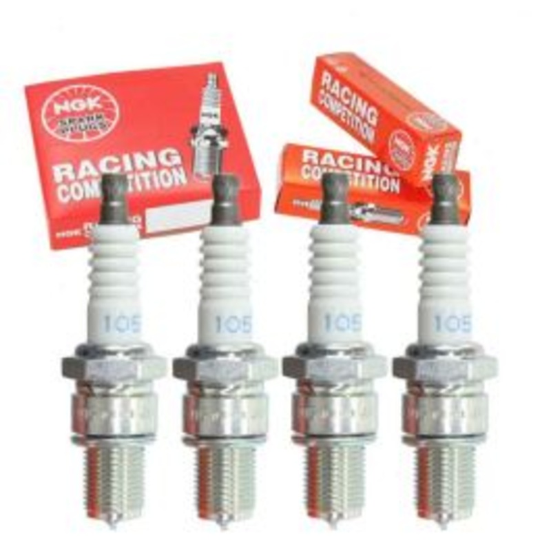4 pc NGK Racing 2741 R6252K-105 Spark Plugs