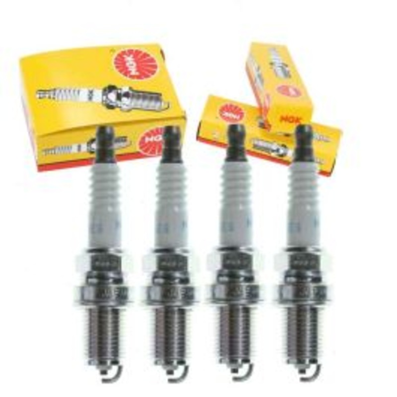4 pc NGK Standard Spark Plugs for 1985-1998 Saab 900 2.0L 2.3L L4