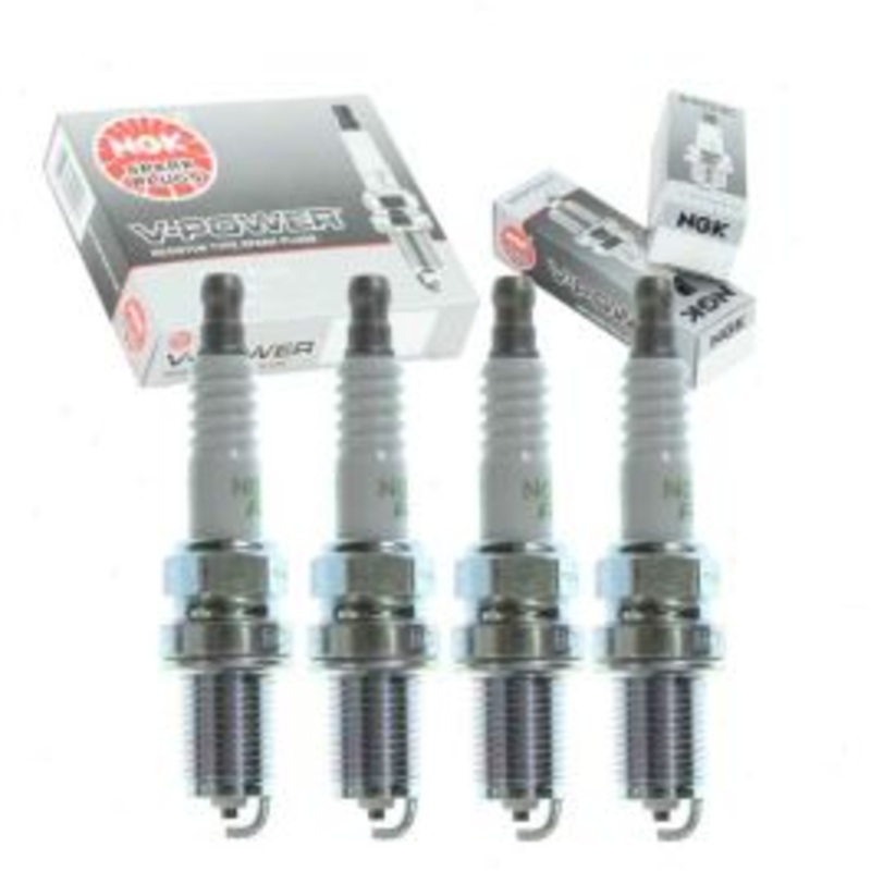 4 pc NGK V-Power Spark Plugs for 1988-1989 Acura Integra 1.6L L4