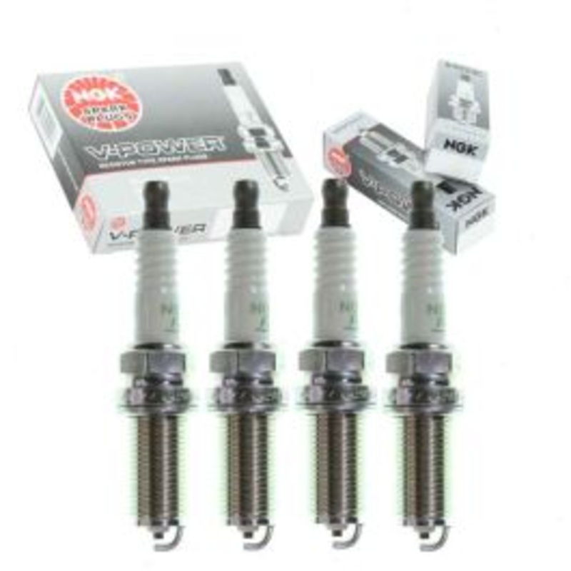 4 pc NGK V-Power Spark Plugs for 2009-2012 Suzuki Equator 2.5L 4.0L L4 V6