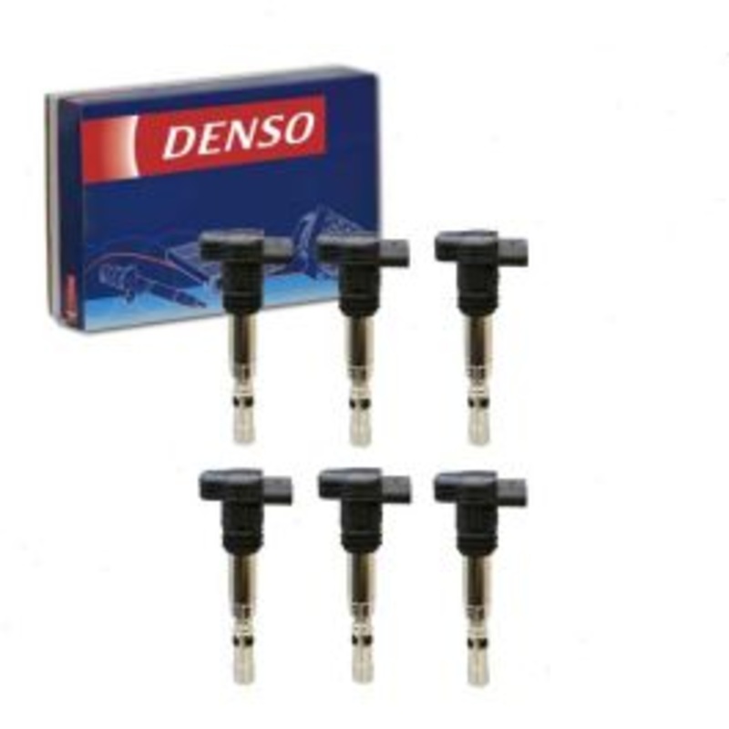 6 pc DENSO Direct Ignition Coils for 2003-2004 Audi A6 Quattro 2.7L V6