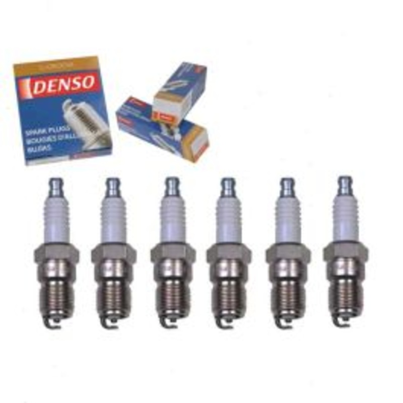 6 pc DENSO Standard U-Groove Spark Plugs for 2001-2003 Pontiac Aztek 3.4L V6