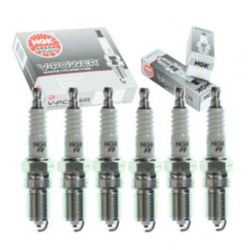 6 pc NGK V-Power Spark Plugs for 1988-1989 Merkur Scorpio 2.9L V6