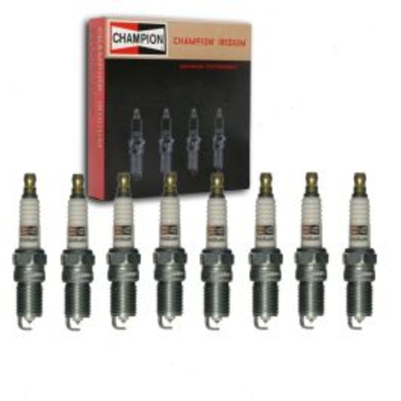 8 pc Champion Iridium Spark Plugs for 1996-1999 Chevrolet C2500 Suburban 5.7L 7.4L V8