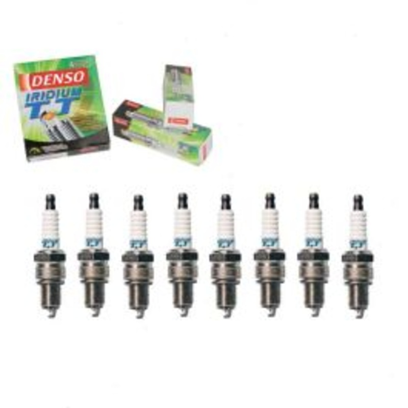 8 pc DENSO Iridium TT Spark Plugs for 1970 GMC Jimmy 5.0L V8