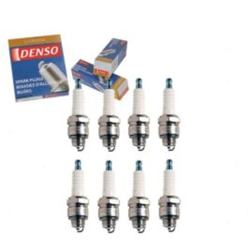 8 pc DENSO Standard U-Groove Spark Plugs for 1967-1971 Pontiac Firebird 6.6L 7.5L V8
