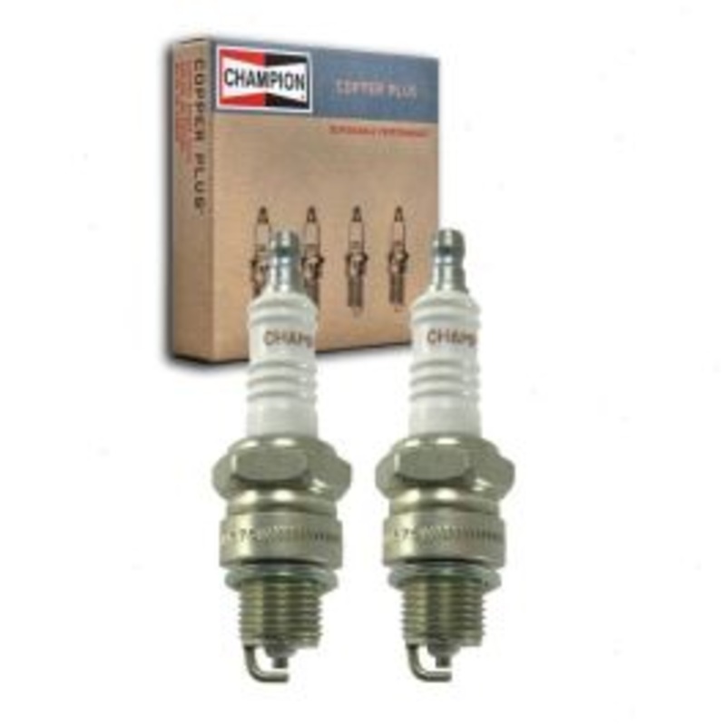 2 pc Champion Copper Plus Spark Plugs for 1949-1959 Citroen 2CV 0.4L H2