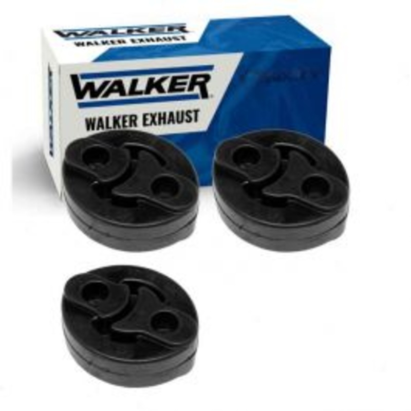 3 pc Walker Exhaust System Insulators for 2003-2005 Kia Rio 1.6L L4