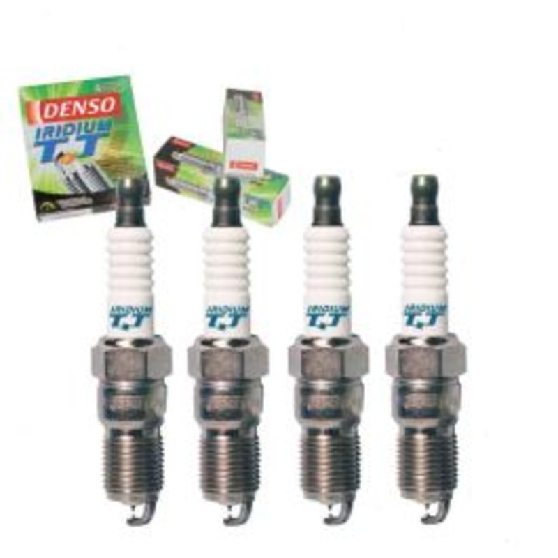 4 pc DENSO Iridium TT Spark Plugs for 1996-2000 Isuzu Hombre 2.2L L4