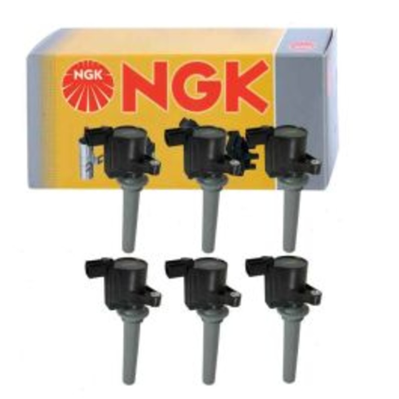 6 pc NGK Ignition Coils for 2005-2007 Ford Five Hundred 3.0L V6