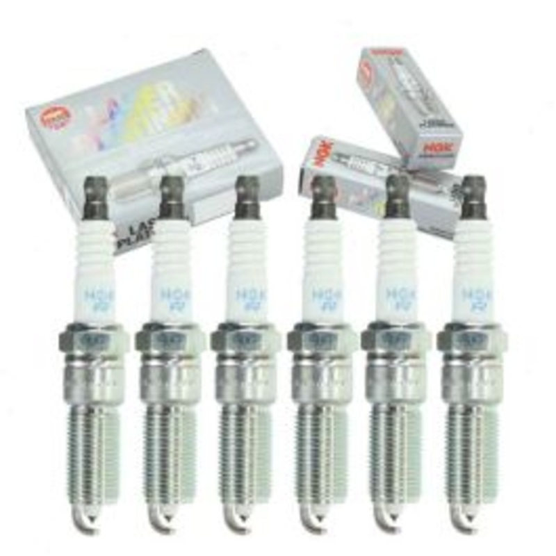 6 pc NGK Laser Platinum Spark Plugs for 2001-2010 Dodge Grand Caravan 3.3L 3.8L V6