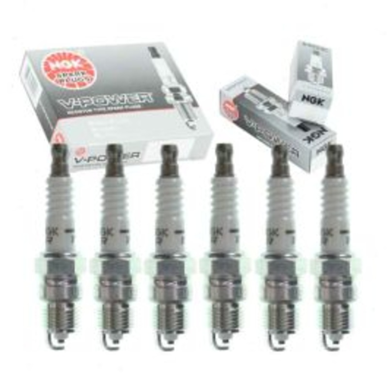 6 pc NGK V-Power Spark Plugs for 1980-1983 Chevrolet Citation 2.8L V6