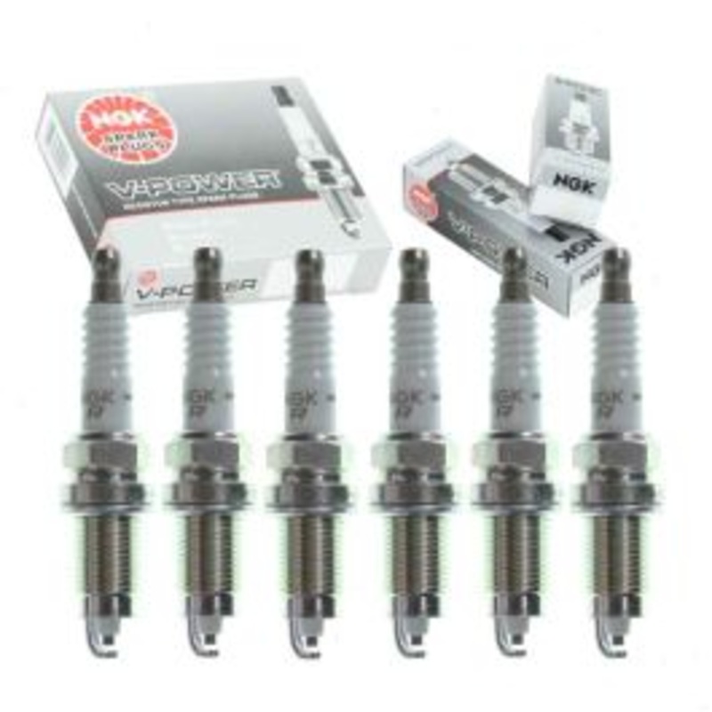 6 pc NGK V-Power Spark Plugs for 1997-2000 Dodge Dakota 3.9L V6