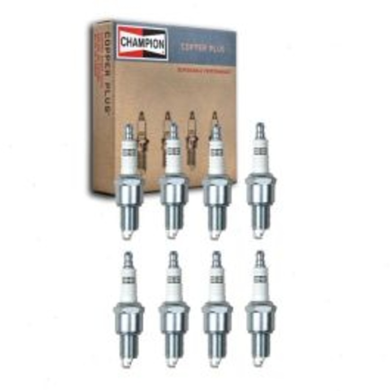 8 pc Champion Copper Plus Spark Plugs for 1978-1985 Plymouth Caravelle 5.2L 5.9L V8