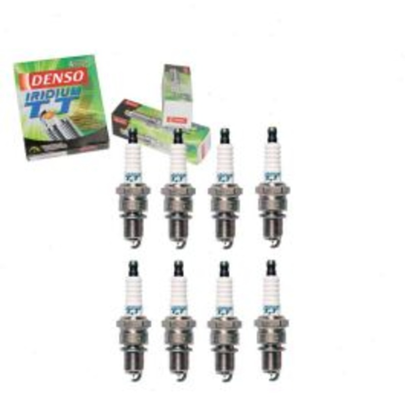 8 pc DENSO Iridium TT Spark Plugs for 1968-1969 Chevrolet K10 Pickup 6.5L V8