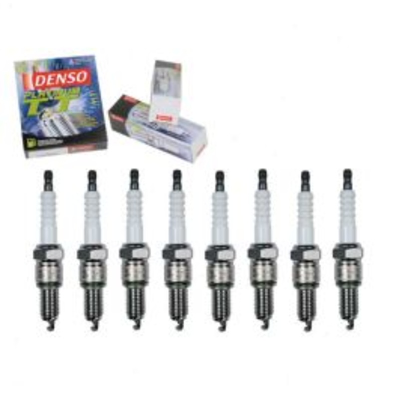 8 pc DENSO Platinum TT Spark Plugs for 1978-1981 Dodge D400 5.9L V8