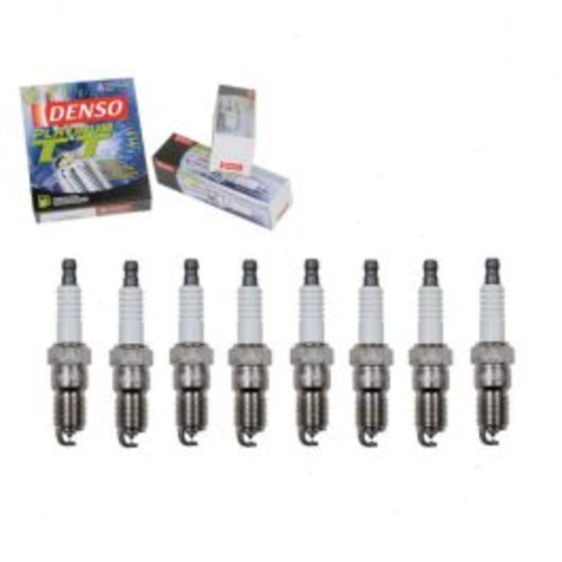 8 pc DENSO Platinum TT Spark Plugs for 1996-2000 GMC K3500 5.7L 7.4L V8