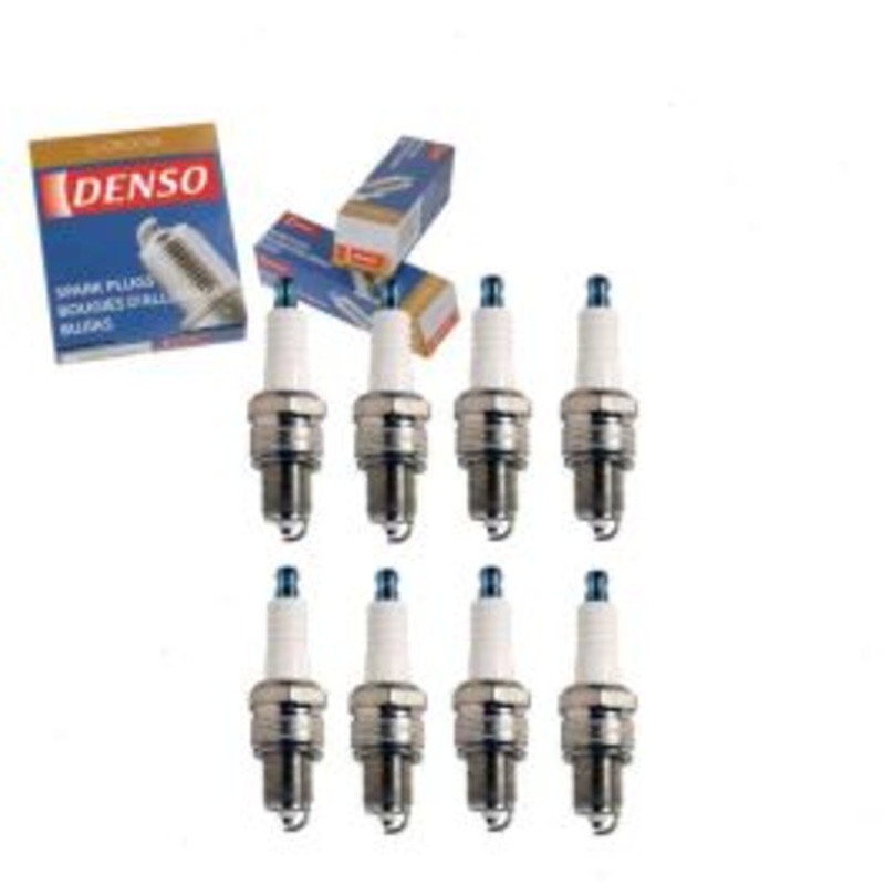 8 pc DENSO Standard U-Groove Spark Plugs for 1963-1964 Plymouth Savoy 7.0L V8