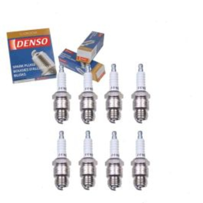 8 pc DENSO Standard U-Groove Spark Plugs for 1965-1973 Ford LTD 4.7L 5.0L 7.0L V8