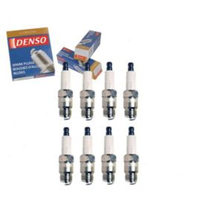 8 pc DENSO Standard U-Groove Spark Plugs for 1981-1986 GMC K3500 7.4L V8