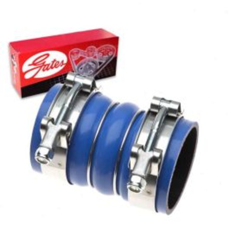 Gates Turbocharger to Pipe Hot Side Turbocharger Intercooler Hose Kit for 2005-2006 GMC Sierra 3500 6.6L V8
