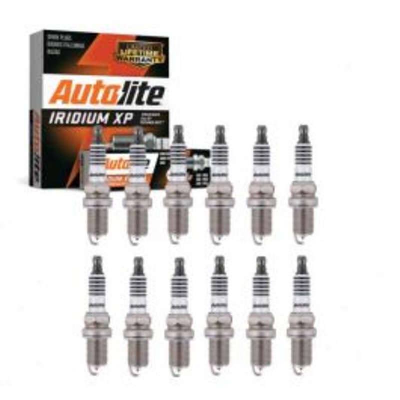 12 pc Autolite Iridium XP Spark Plug for 2008-2011 Aston Martin DBS