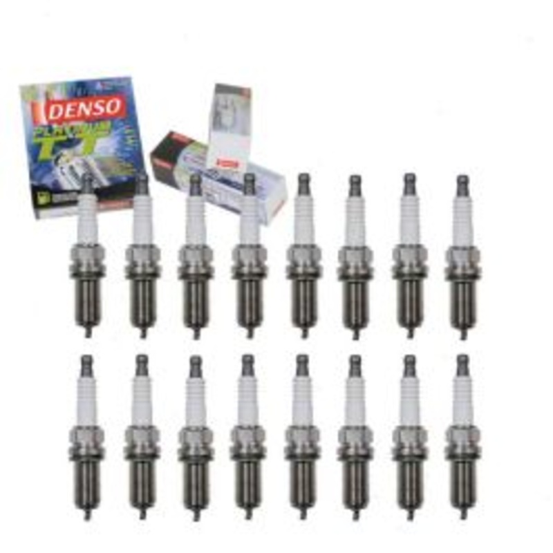 16 pc DENSO Platinum TT Spark Plugs for 2003 Mercedes-Benz E55 AMG 5.5L V8