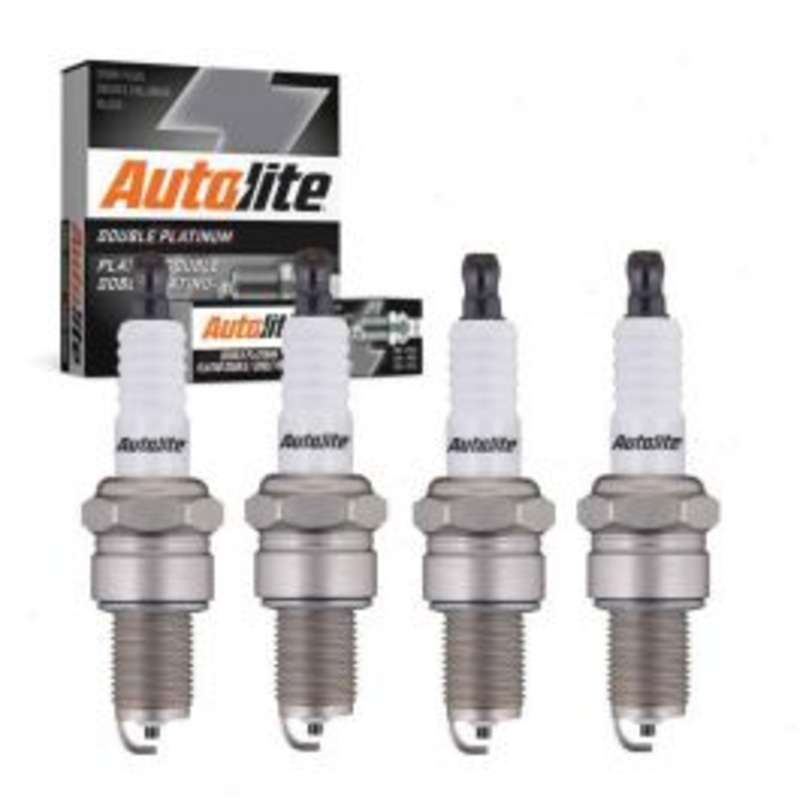 4 pc Autolite Double Platinum Spark Plug for 1977-1978 Mazda GLC