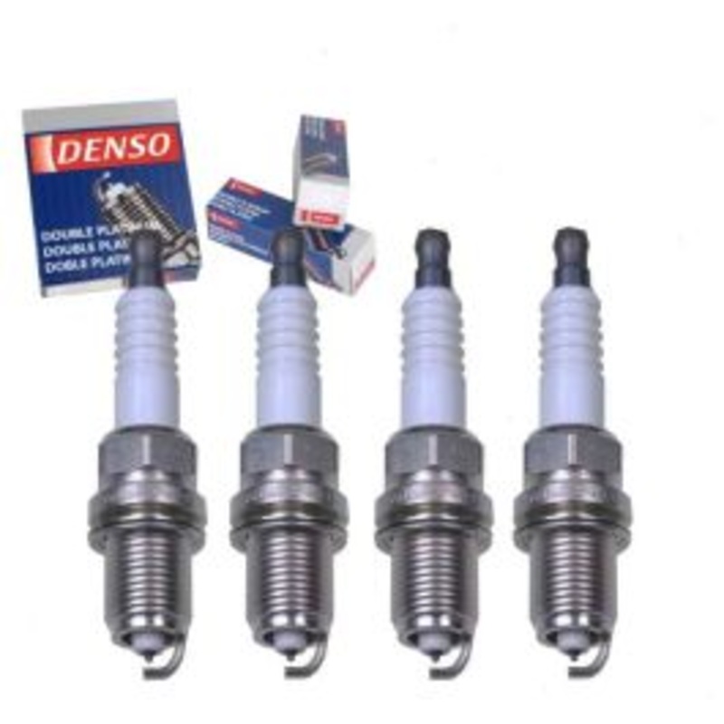4 pc DENSO Double Platinum Spark Plugs for 2007-2008 Chevrolet Aveo5 1.6L L4
