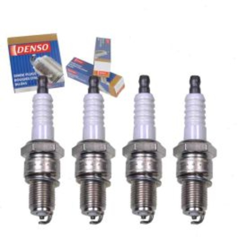 4 pc DENSO Standard Spark Plugs for 1983-1989 Mitsubishi Starion 2.6L L4
