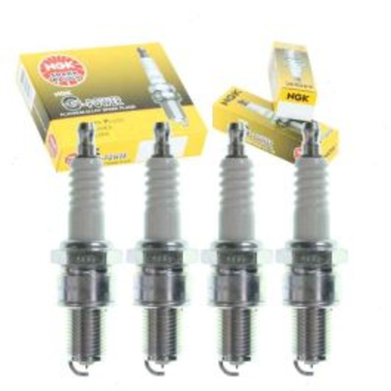 4 pc NGK G-Power Spark Plugs for 1971-1973 Plymouth Cricket 1.5L L4